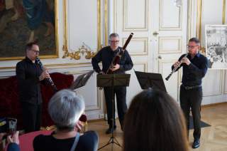 Trio d'anches (Oliver Curdt, Thomas Bolm, Raphael Winter v.l.n.r.)