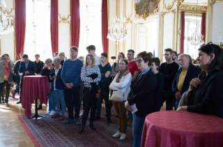 Empfang im Straßburger Rathaus